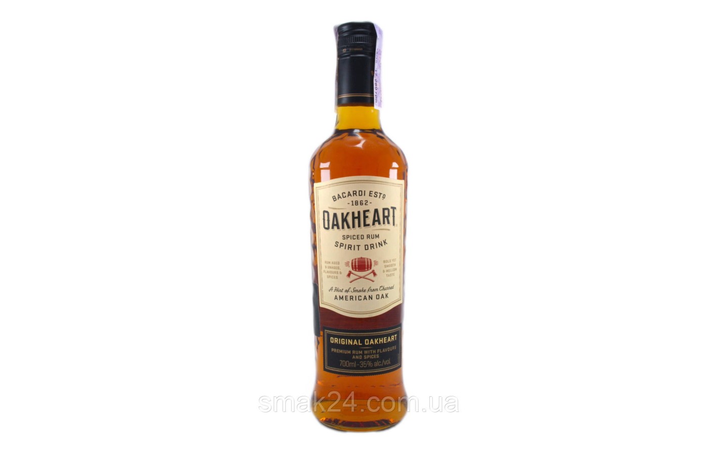 Ром Bacardi Oakheart 0.7 л Великобританія