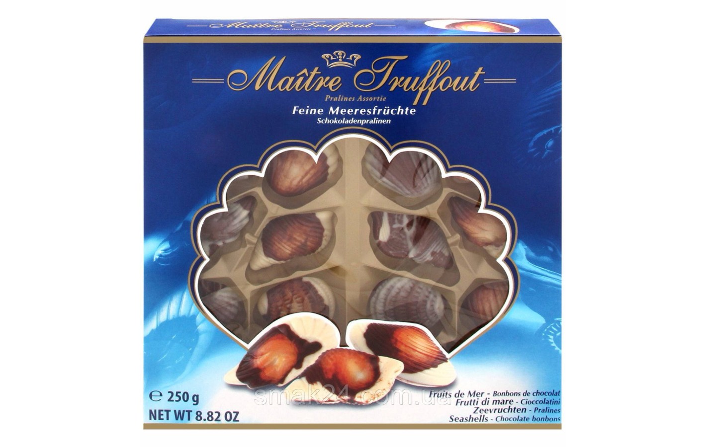 Конфеты Pralinen (Шоколадное пралине) Maitre Truffout Австрия 250г