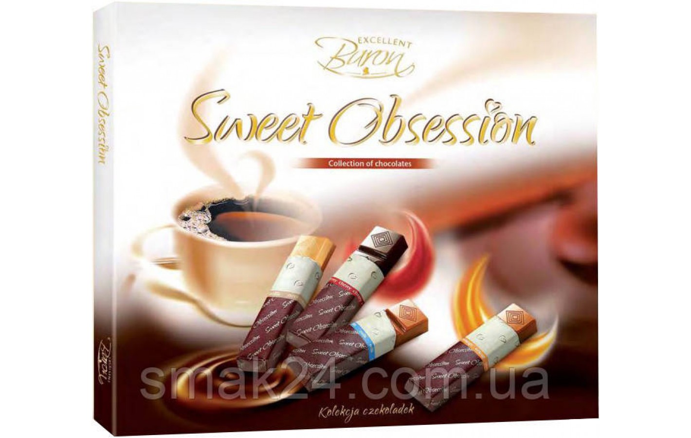 Шоколад Baron Sweet Obsession (4 смаки) 250 г Польща