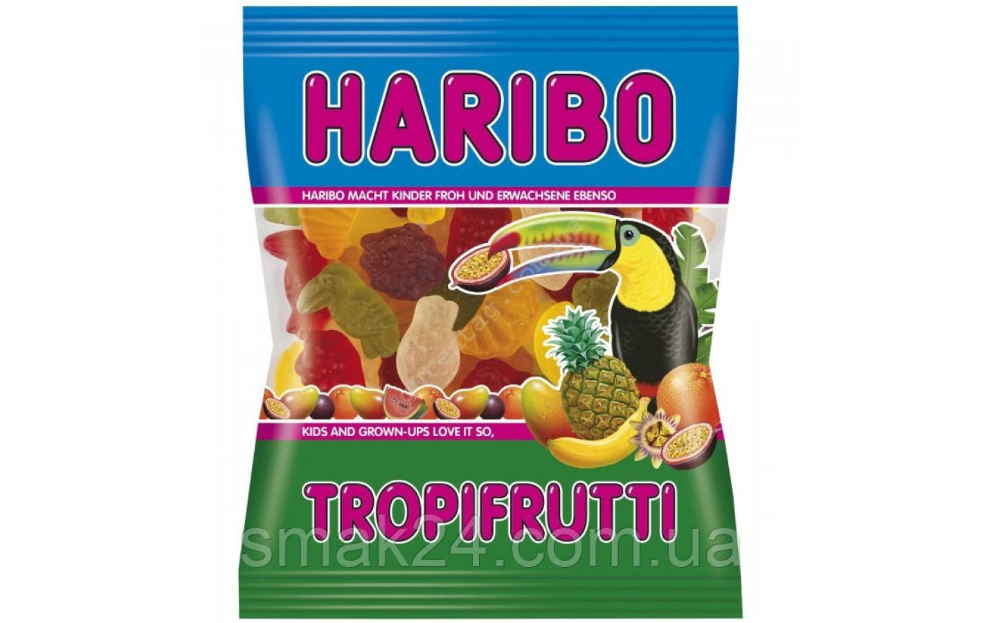 Желейные конфеты Haribo Tropifrutti Германия 175г