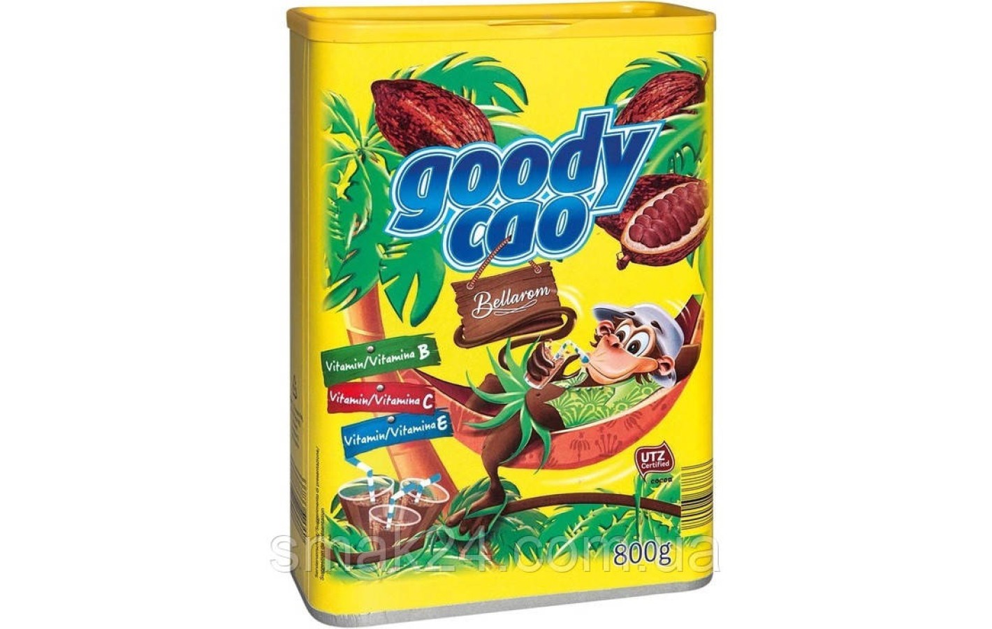 Шоколадный какао напиток Goody Cao Bellarom 800 г Германия