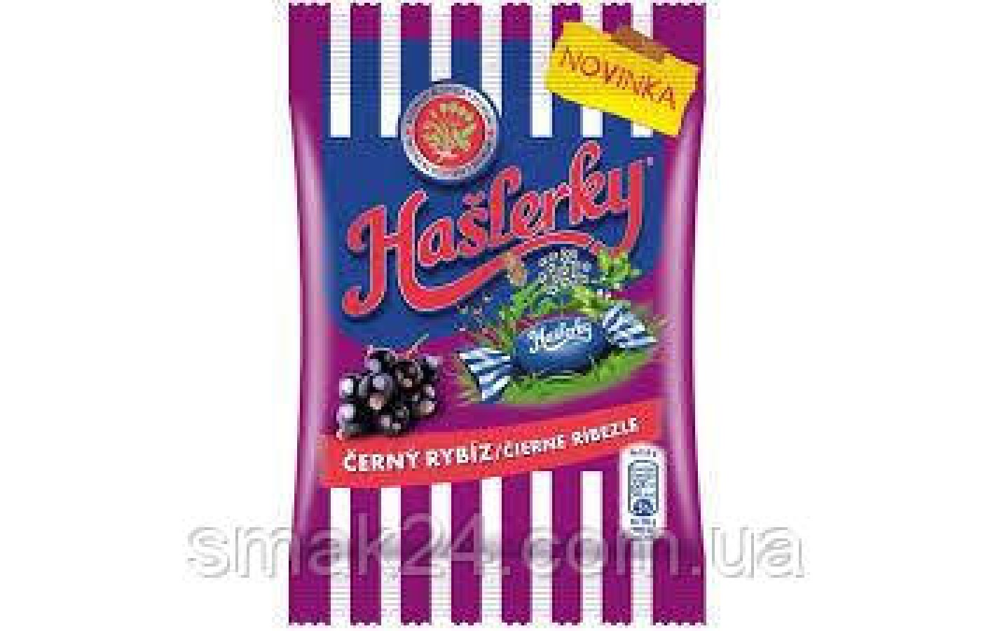 Леденцы на травах с черной смородиной Haslerky Cerny Rybiz Nestlé 90г Чехия