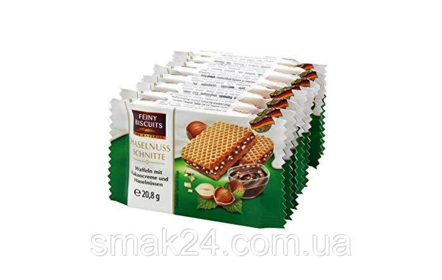 Вафлі з лісовим горіхом Feiny Biscuits Haselnuss Schnitte 20.8 г Австрія