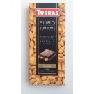 Шоколад чорний з цільним мигдалем Torras Іспанія 200г