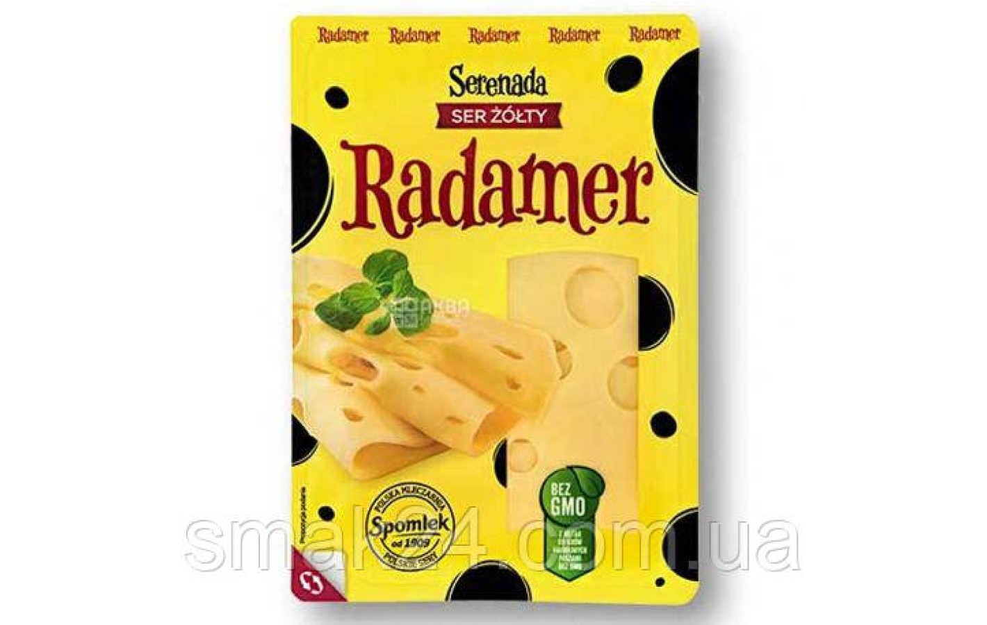 Сир напівтвердий Serenada Radamer Ser Zolty 135 г Польща