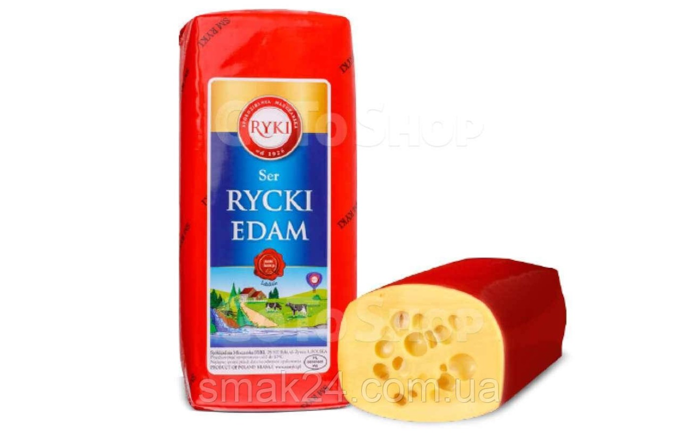 Сыр Rycki Edam 1кг Польша