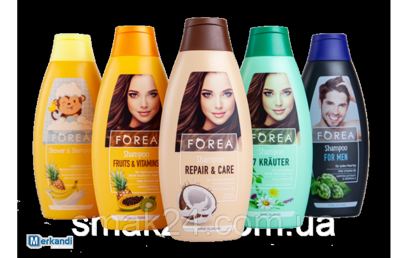 Шампунь дитячий для душу Forea Shower Shampoo Kids 500 Німеччина