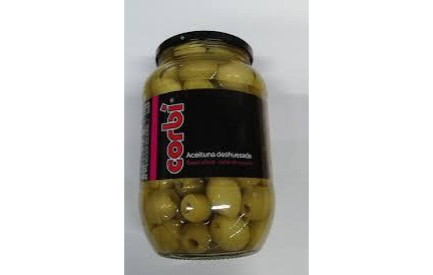 Оливки зеленые без косточки Corbi Aceitunas Deshuesada 835 г   Испания