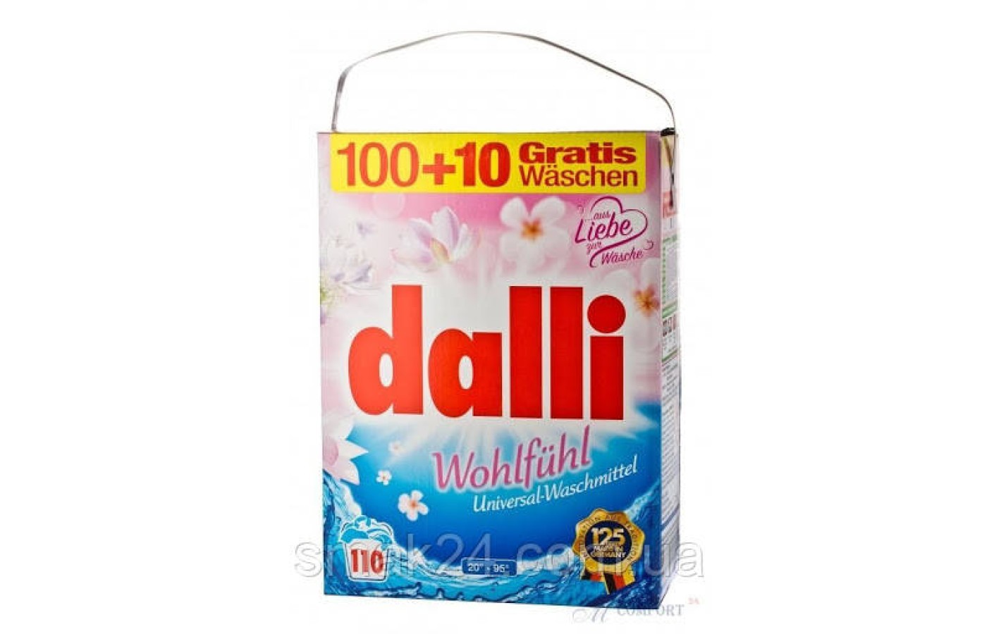 Порошок для стирки Dalli Activ универсальный, 7.15 кг (110 стирок) Германия