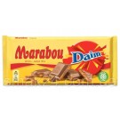 Швейцарский молочный шоколад с миндальной карамелью Marabou Daim 200 г