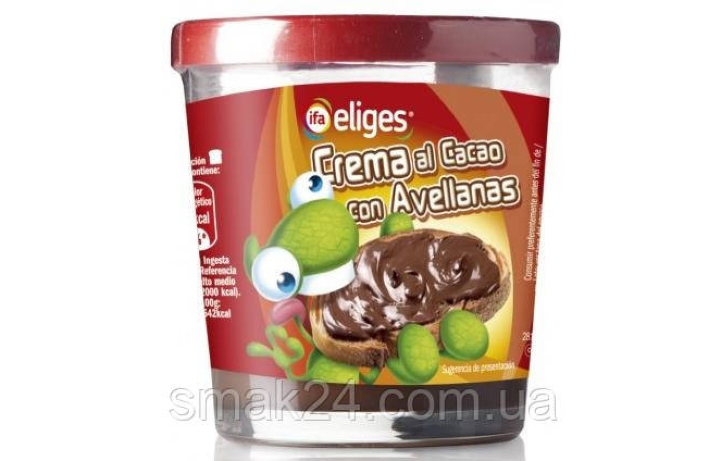 Шоколадный крем с фундуком Eliges Crema al Cacao con Avellanas Испания 210г