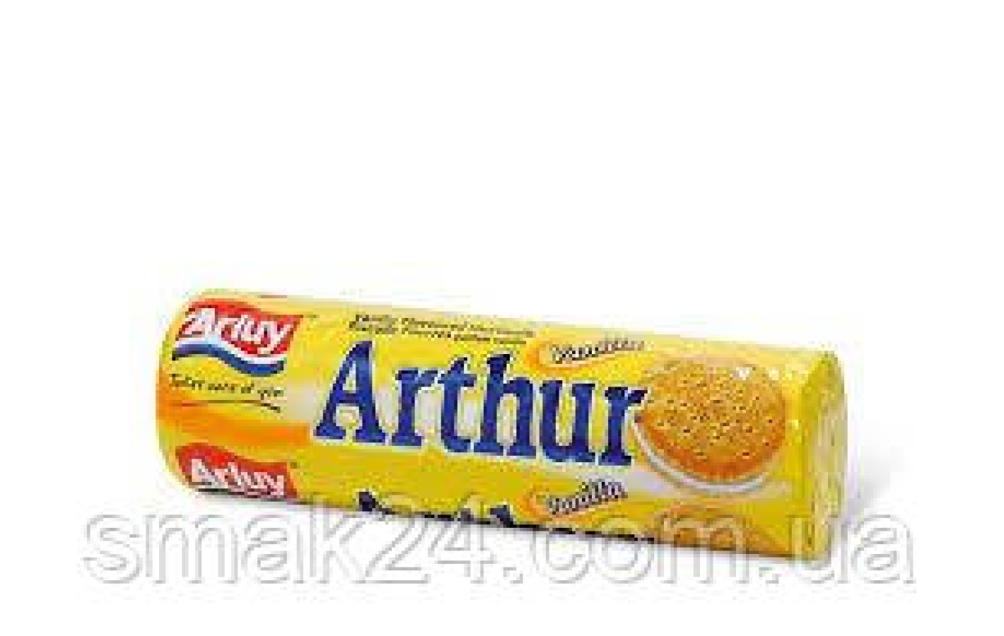 Печиво сендвіч із ванільним кремом Arluy Arthur Іспанія 250 г