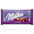 Шоколад Milka Raisins & Nuts изюм с орехом Швейцария 100г