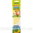 Трубочки для молока Banana Quick Milk Magic Sipper Flavour (5x6г) 5 шт.Польща