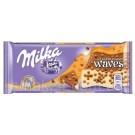 Шоколад Milka Waves Caramel Crispearls Карамель 81г Швейцария