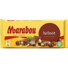 Швейцарский молочный шоколад с цельным лесным орехом Marabou Helnot 200 г
