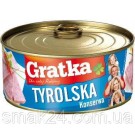 Консерва (консервированное мясо) Gratka Tyrolska Польша 300г