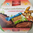 Пасхальные яйца Favorina Jajka czekoladowe z kremem kakaowym 144г Германия