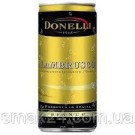 Вино біле напівсолодке Donelli, Lambrusco dell'Emilia IGT Bianco Amabile 200 мл Італія