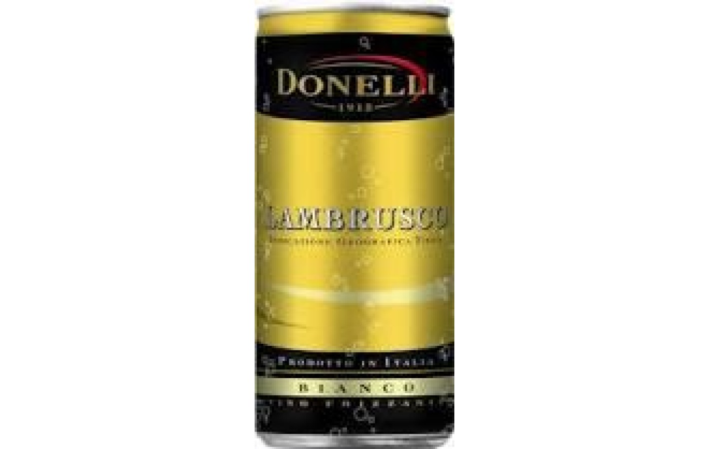 Вино біле напівсолодке Donelli, Lambrusco dell'Emilia IGT Bianco Amabile 200 мл Італія
