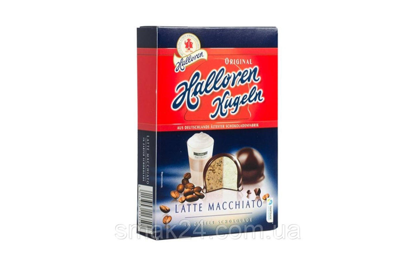 Цукерки Latte Macchiato Halloren Kugeln 125г Німеччина