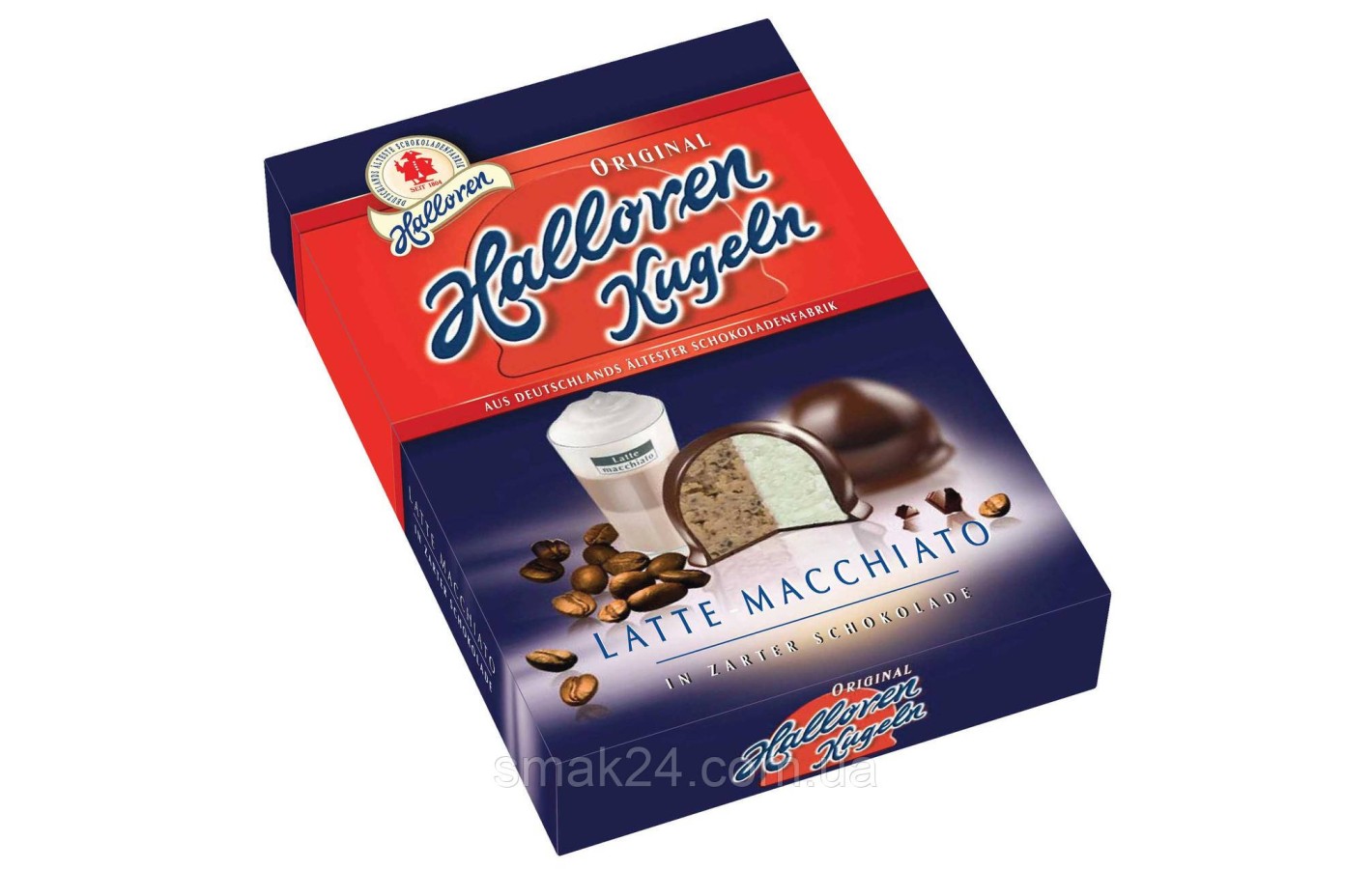 Цукерки Latte Macchiato Halloren Kugeln 125г Німеччина