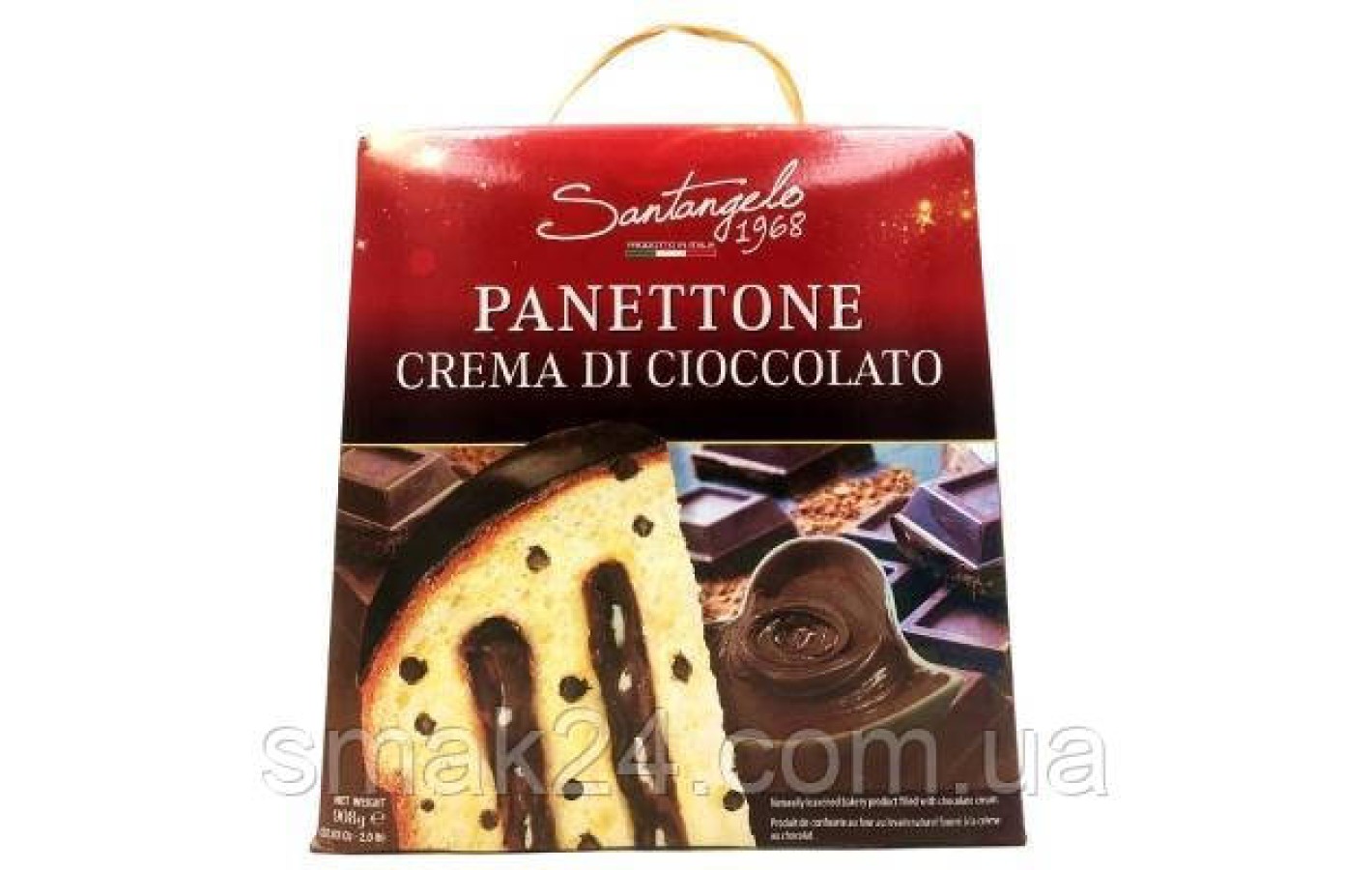 Панетоне Santagelo PANETTONE alla creme di cacao 908 г Італія