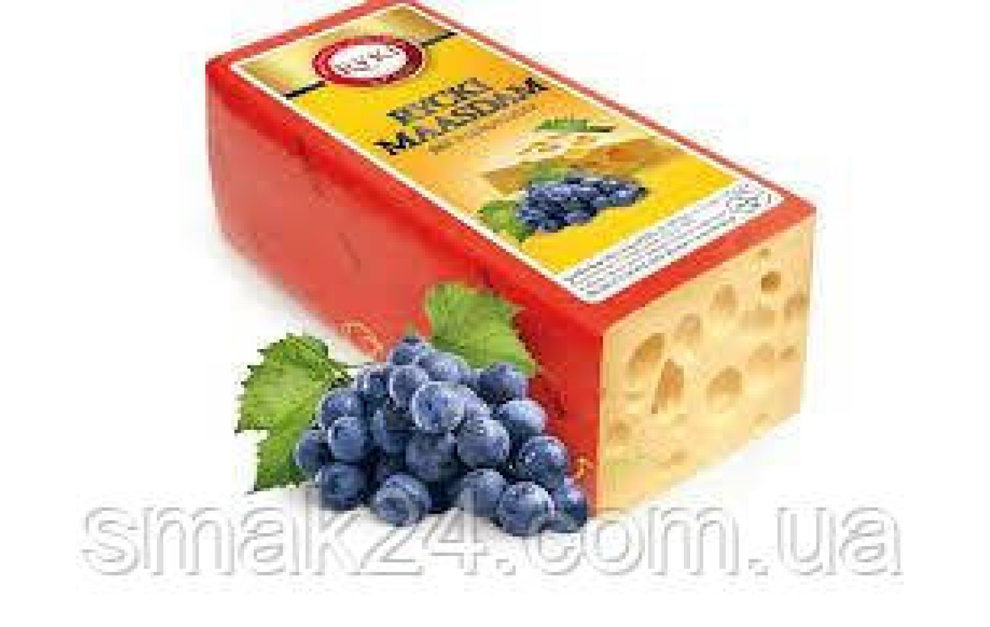 Сир Rycki Maasdam 1кг Польща