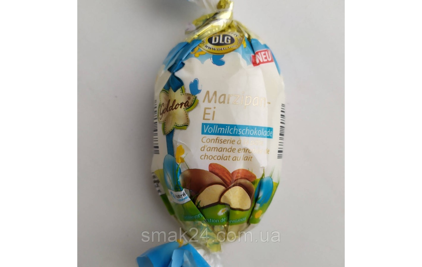 Марципан в молочному шоколаді Goldora Edelmarzipan 175 г Німеччина