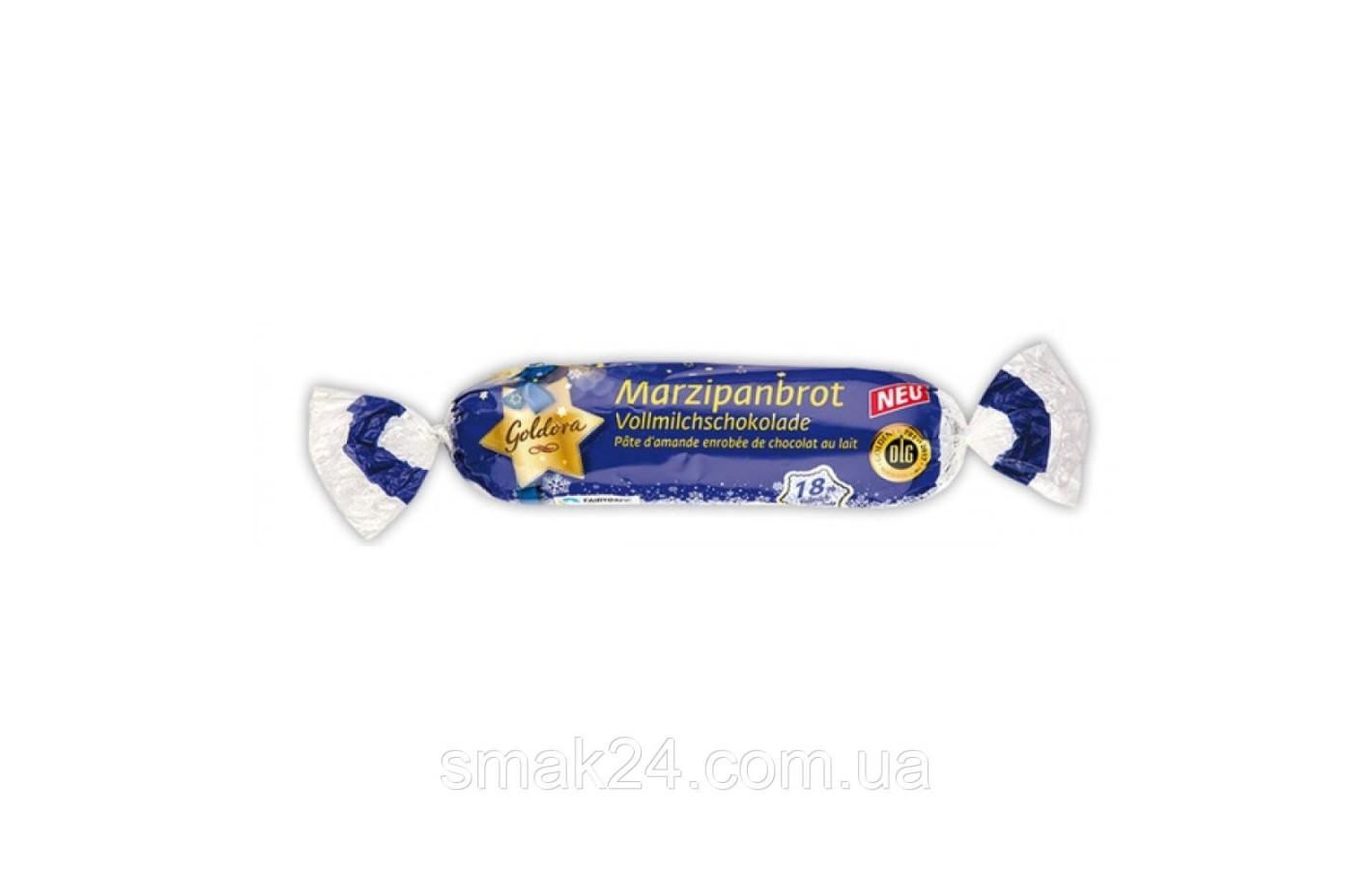 Марципан у молочному шоколаді Goldora Edelmarzipan 175 г Німеччина