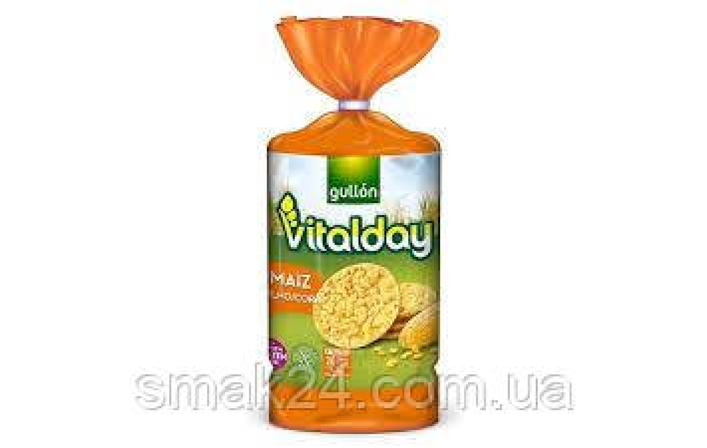 Хлібці без глютену з кукурудзяною Vitalday Gullon Іспанія 130г