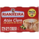 Тунець в оливковій олії Rianxeira Atun Claro en Aceite de Oliva 80г Іспанія