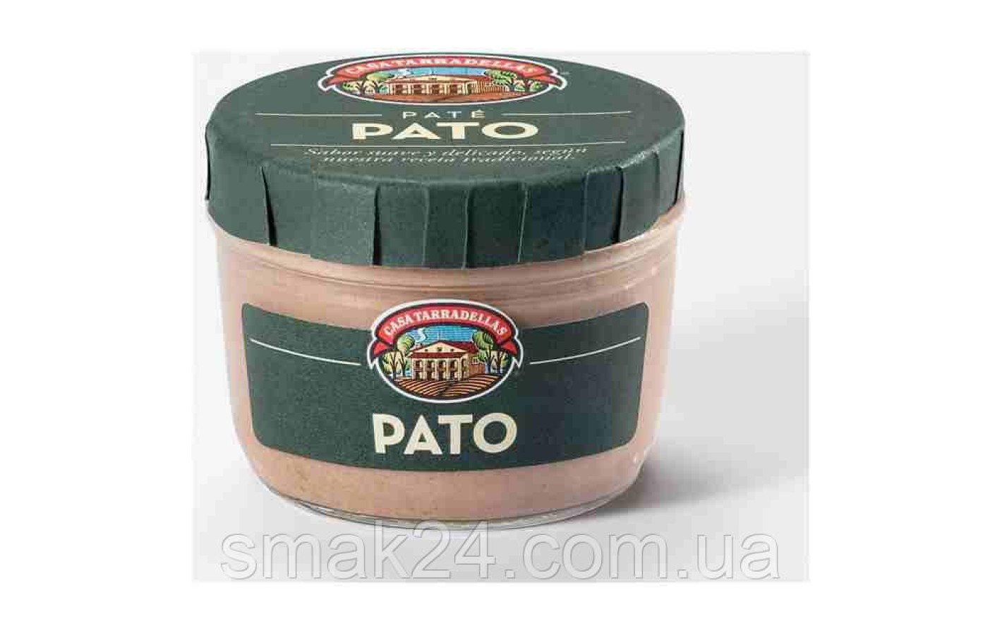 Паштет без глютена из утиной печени Pato Casa Tarradellas 125г Испания