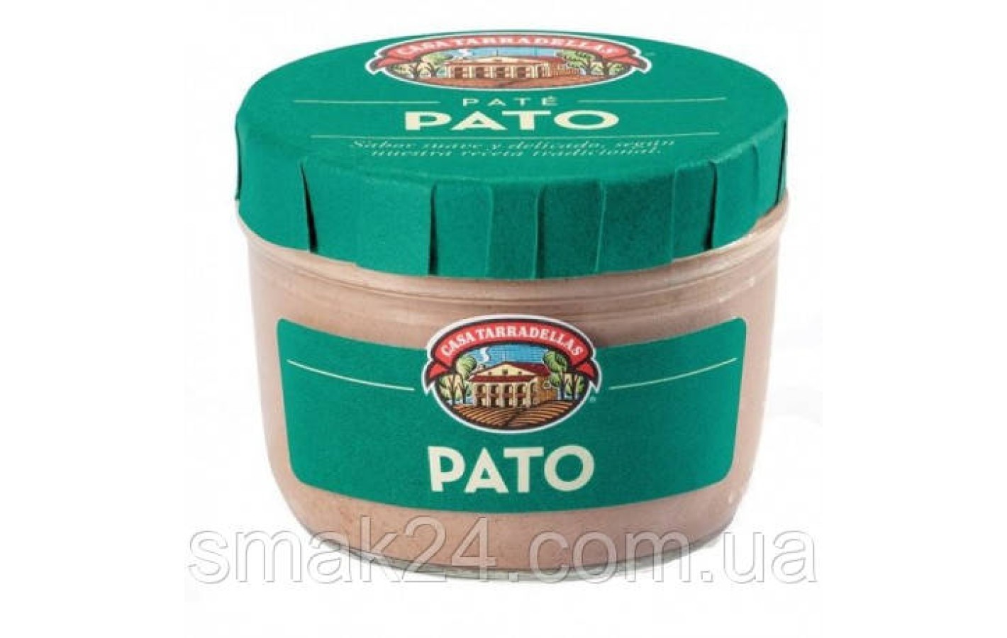 Паштет без глютена из утиной печени Pato Casa Tarradellas 125г Испания