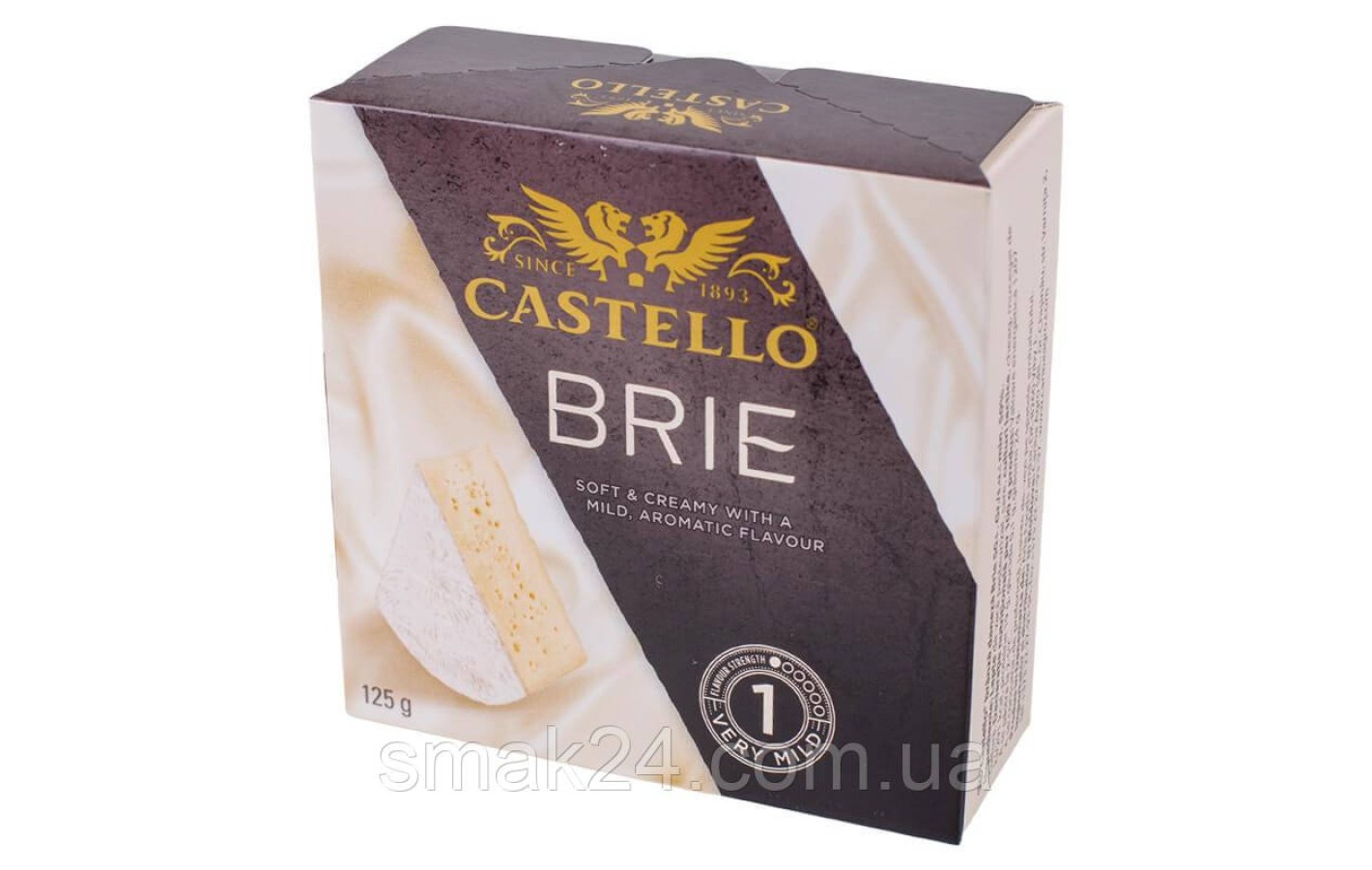 Сир з білою цвіллю Castello Brie, 125 г Італія