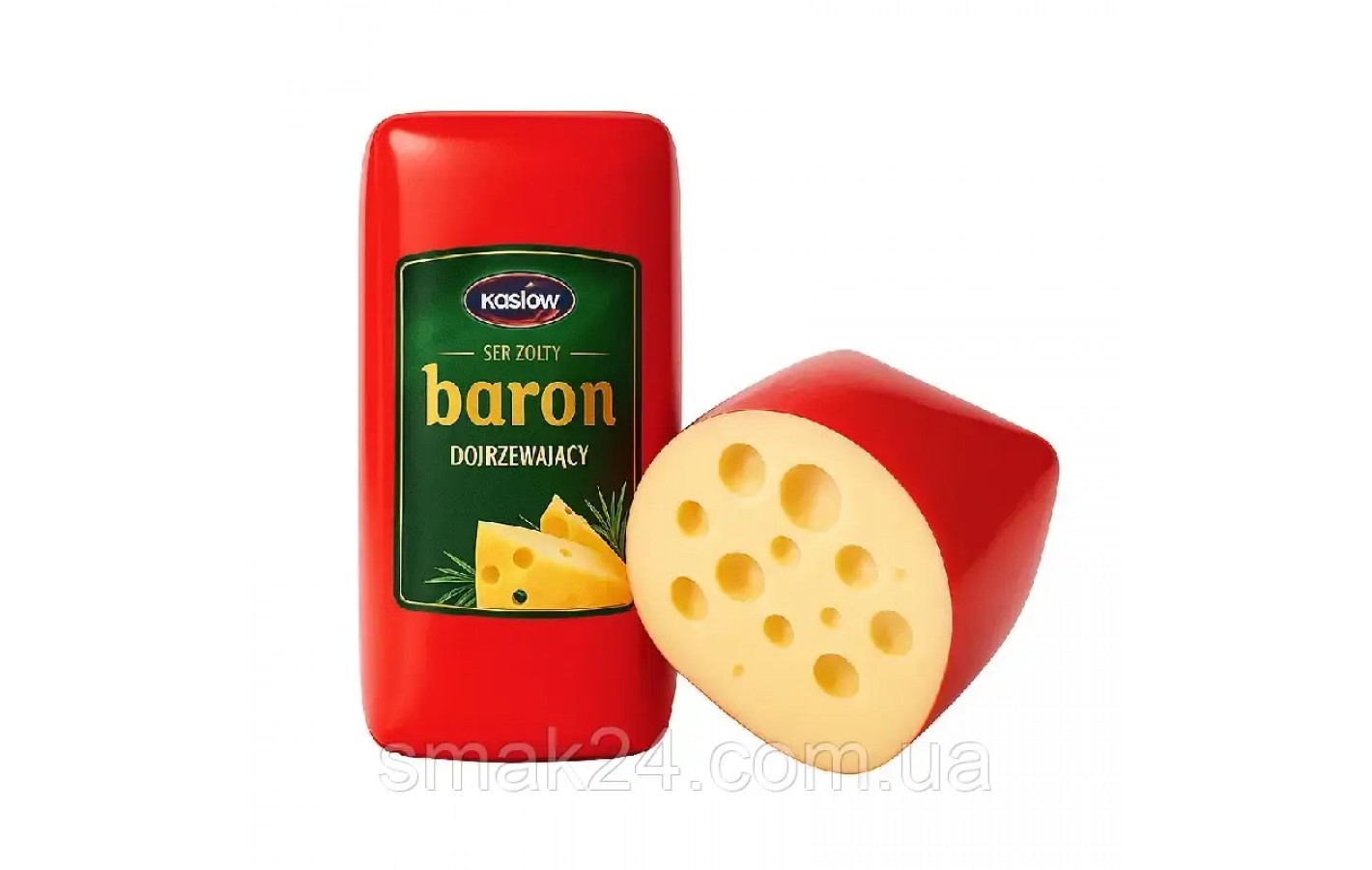 Сыр полутвердый Kosow ser Baron 1 кг Польша