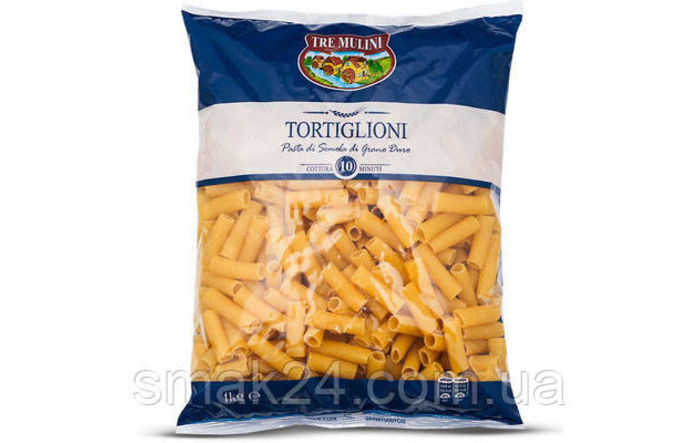 Макаронные изделия  Tortiglioni  TRE MULINI 1кг  Италия