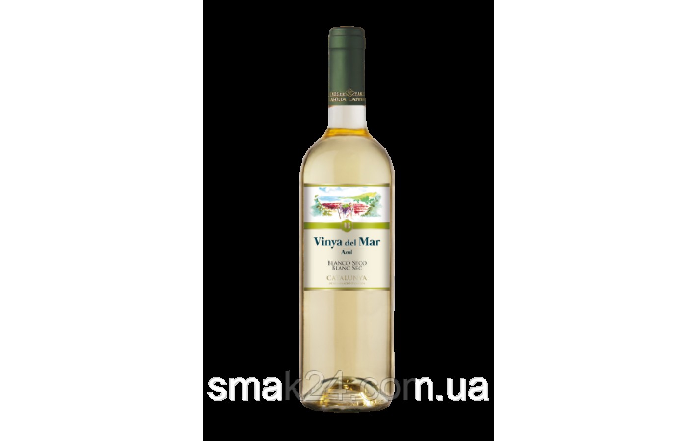Вино белое полусладкое Vinya Del Mar Blanco Semi-Dulce, 0.75л Испания