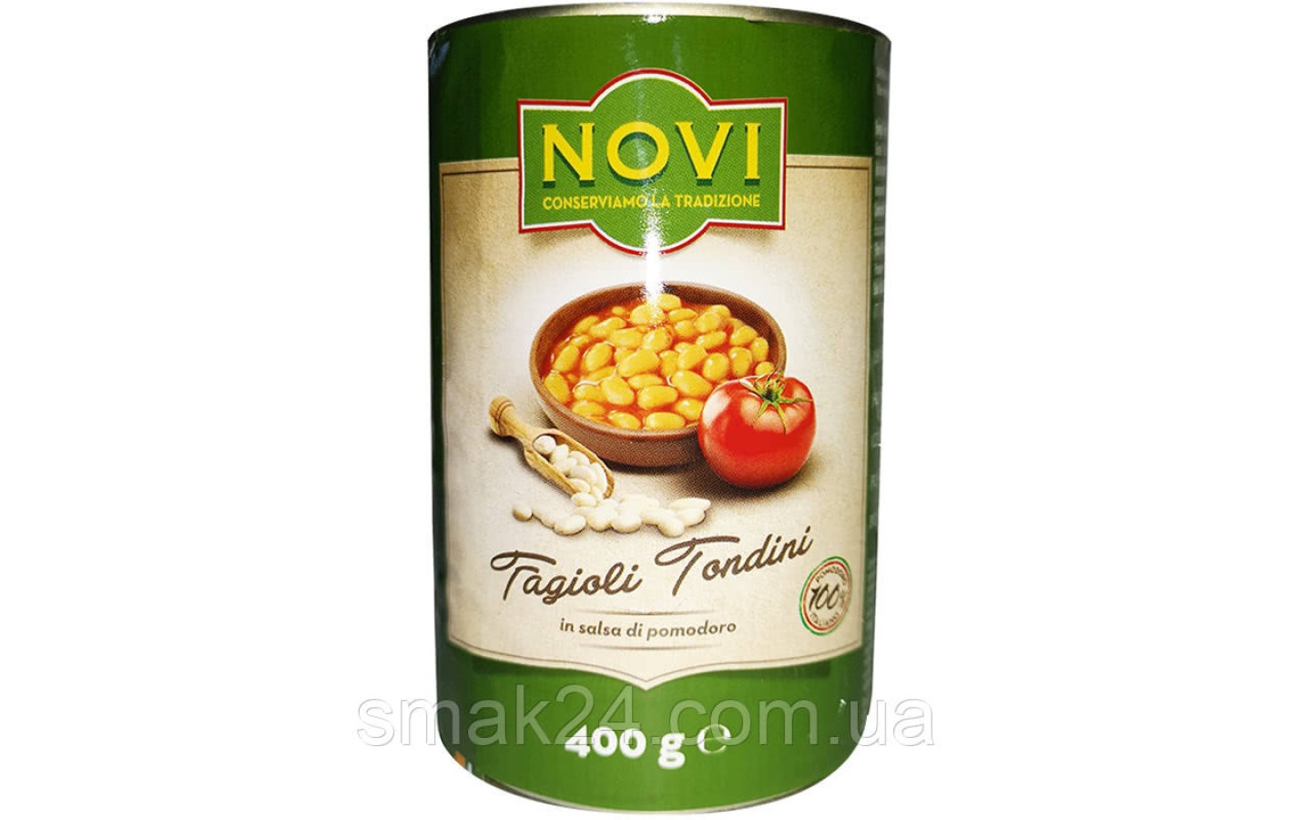 Квасоля біла в томатному соусі NOVI Baked Квасоля 400 г Італія