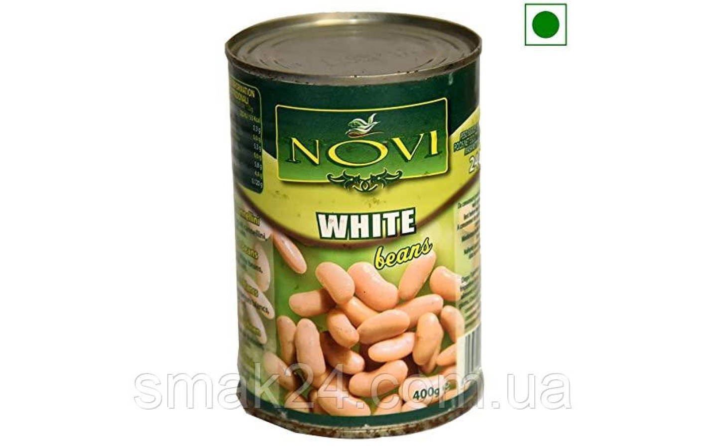 Фасоль белая  NOVI White Beans 400 г Италия