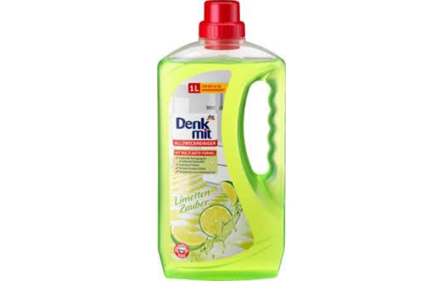 Универсальное моющее средство для всех поверхностей DenkMit Allzweckreiniger Limetten-zauber 1л Германия