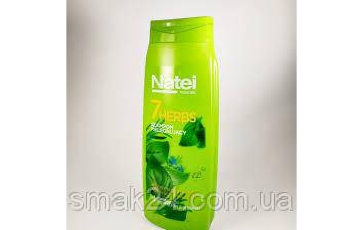 Шампунь для нормального волосся Natei 7Herbs (7 трав) 400 мл Польща