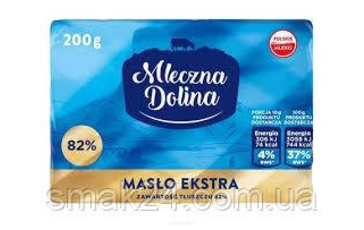 Олія вершкове Mleczna dolina 82% 200 г Польща