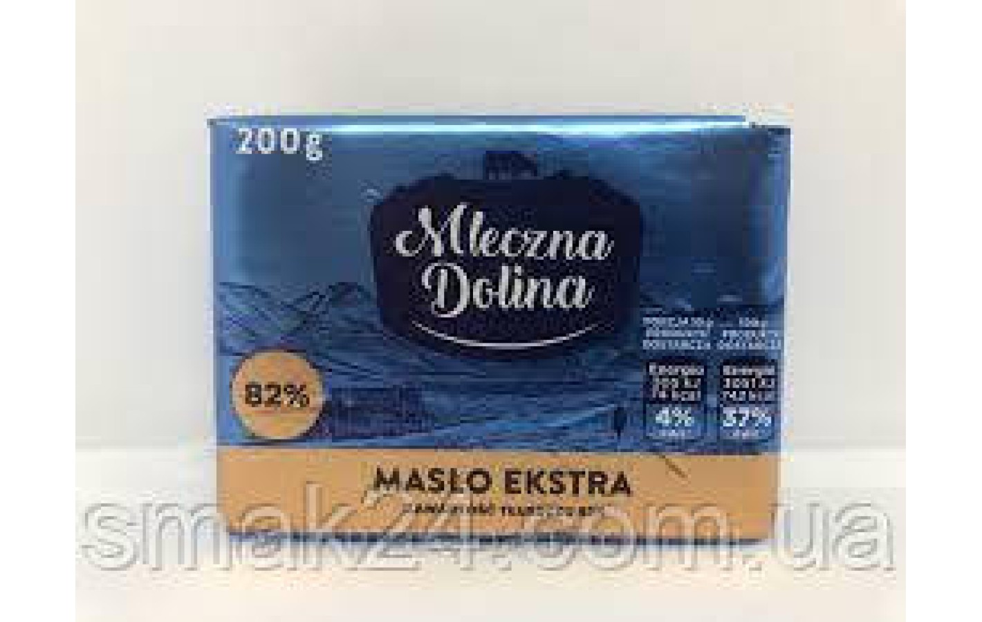 Олія вершкове Mleczna dolina 82% 200 г Польща