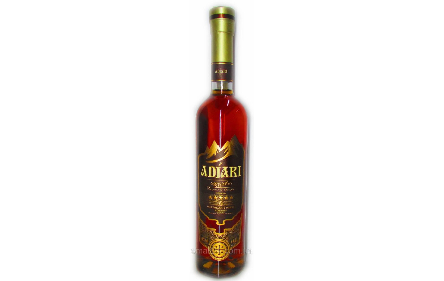 Коньяк Аджари 5* 0,5 л. Украина