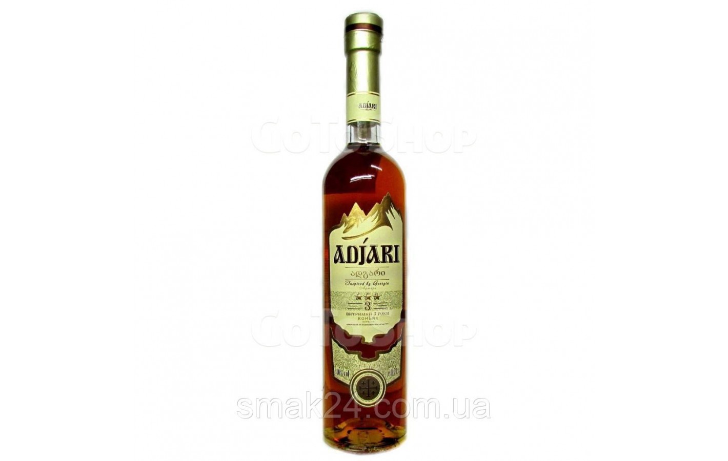 Коньяк Аджарі 3 * 1 л. Україна