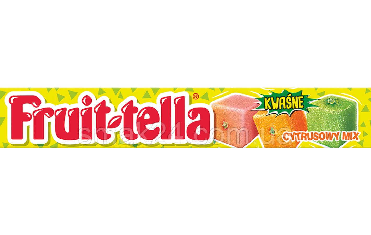 Жевательные конфеты Fruit-tella Цитрусовый микс, 41г Польша