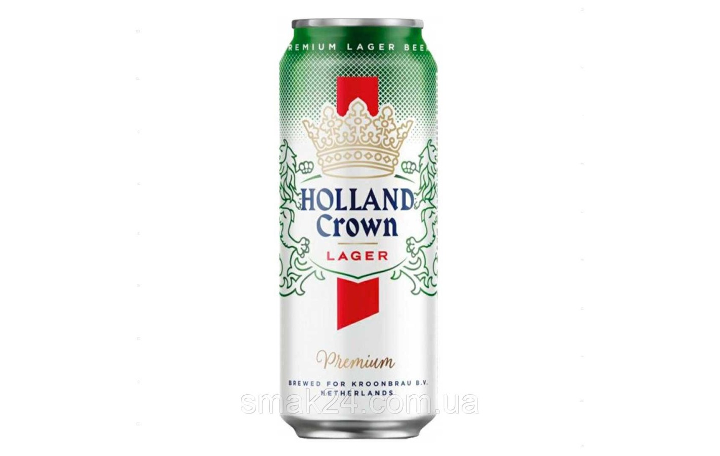 Пиво светлое Holland Crown Lager Premium 4,8% 0.5л ж/б Нидерланды