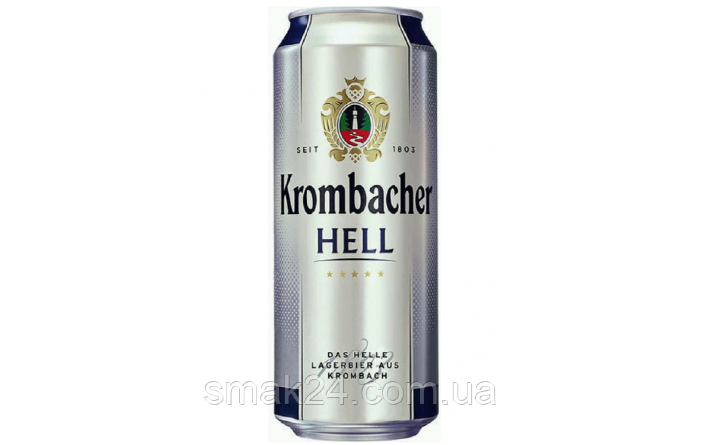 Пиво светлое Krombacher Hell  0.5л 5% Германия