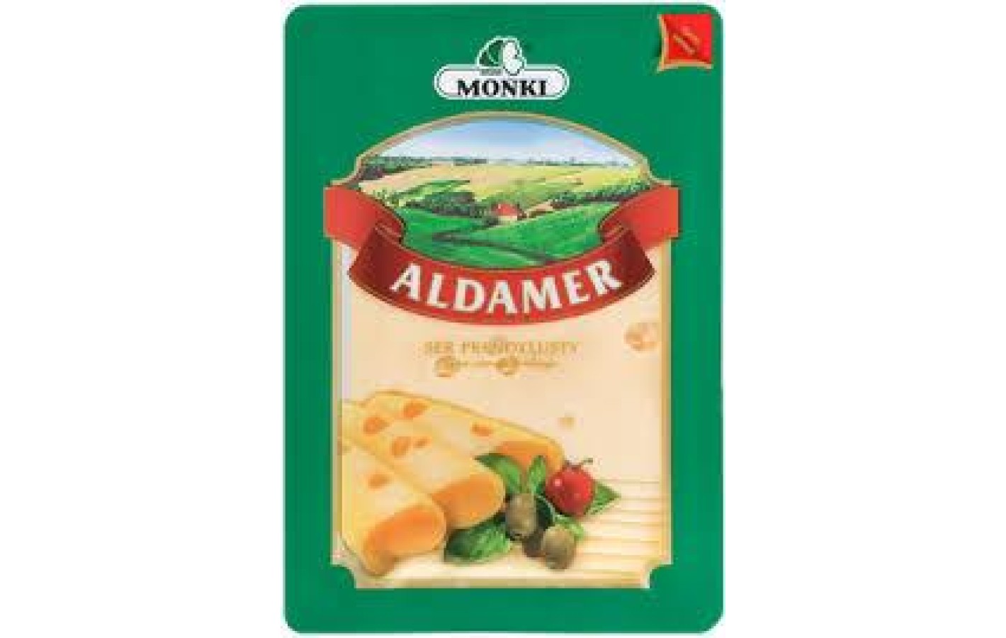 Сир у пластинках Monki Aldamer без консервантів 150 г Польща